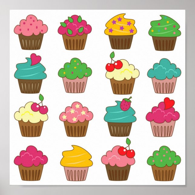 Lotsa Cupcakes Poster (Vorne)