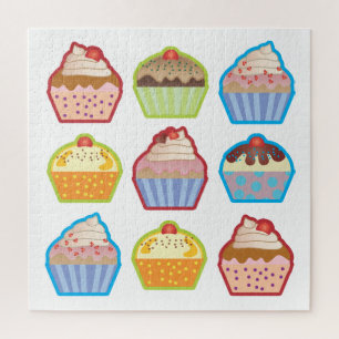 Lotsa Cupcakes T - Shirt Puzzle
