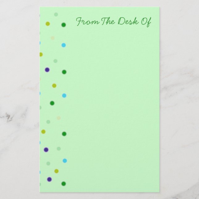 Lotsa Dots Briefpapier (Vorderseite)