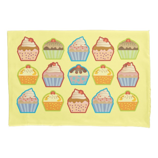 Lotsa Niedlich Cupcakes Children Blanket Kissenbezug (Vorderseite)