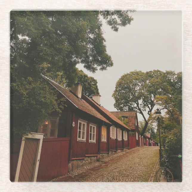 Lotsgatan - Sodermalm - Stockholm Glasuntersetzer (Vorderseite)