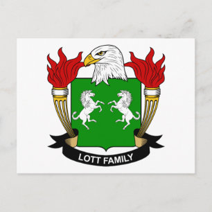 Lott Familienwappen Postkarte