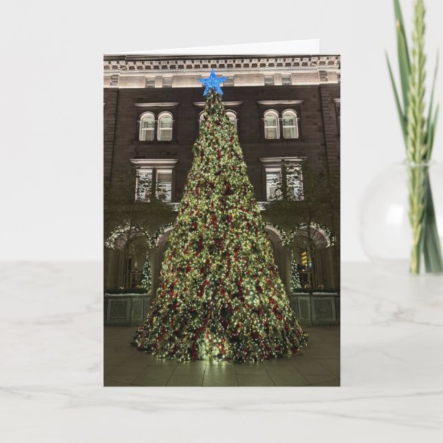 Lotte New York Palace Christmas Tree (2025) -  Karte (Vorderseite)