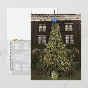 Lotte New York Palace Weihnachtsbaum (2025) -  Postkarte