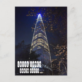 Lotte World Tower in Seoul, Südkorea Postkarte
