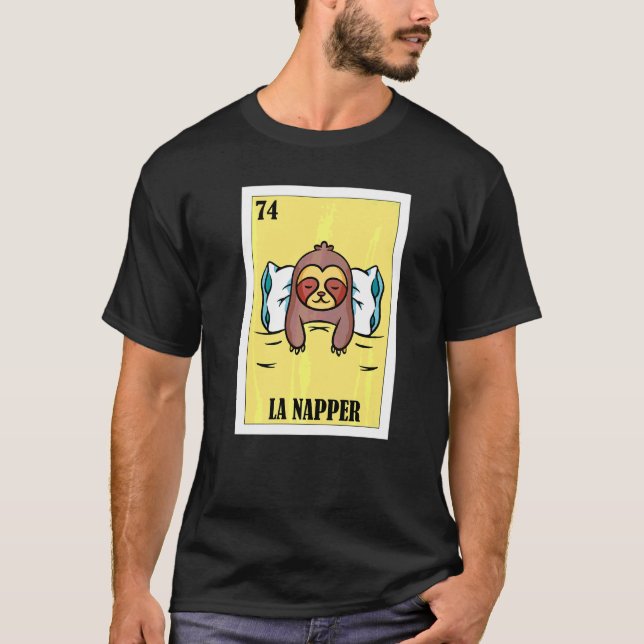 Lotterie Design Mexican Lottery La Napper T-Shirt (Vorderseite)