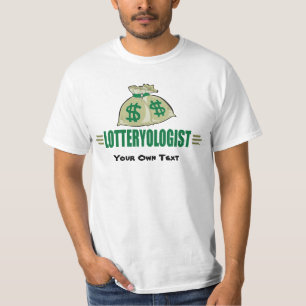 Lotterie-Spieler-Gewinner Funny Lotteryologe T-Shirt