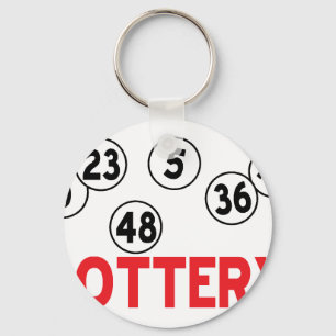 Lotteriedesigns Schlüsselanhänger