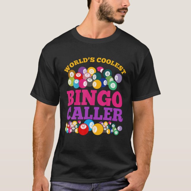 Lottery Bingo Gewinner Geschenke Welten Coolste Bi T-Shirt (Vorderseite)