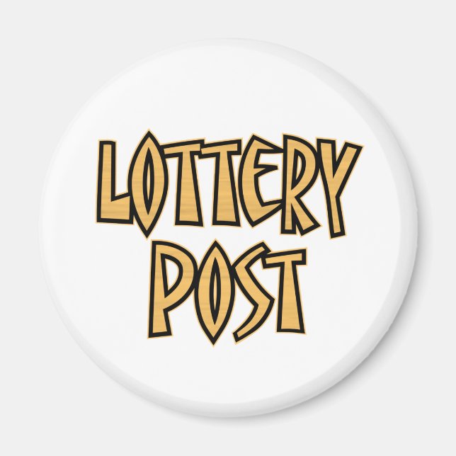 Lottery Post Magnet (Vorne)