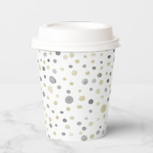 Lottie Confetti Wasserfarbe Dots Paper Cup