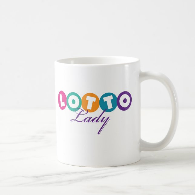 Lotto-Dame Mug Kaffeetasse (Rechts)