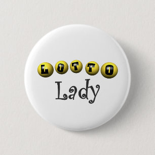 Lotto-Dame T-shirts und Geschenke Button