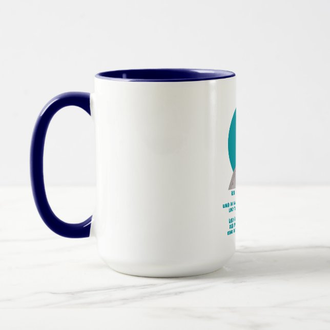 Lottogewinner Erwin Lindemann - Loriot - Funny Tasse (Links)