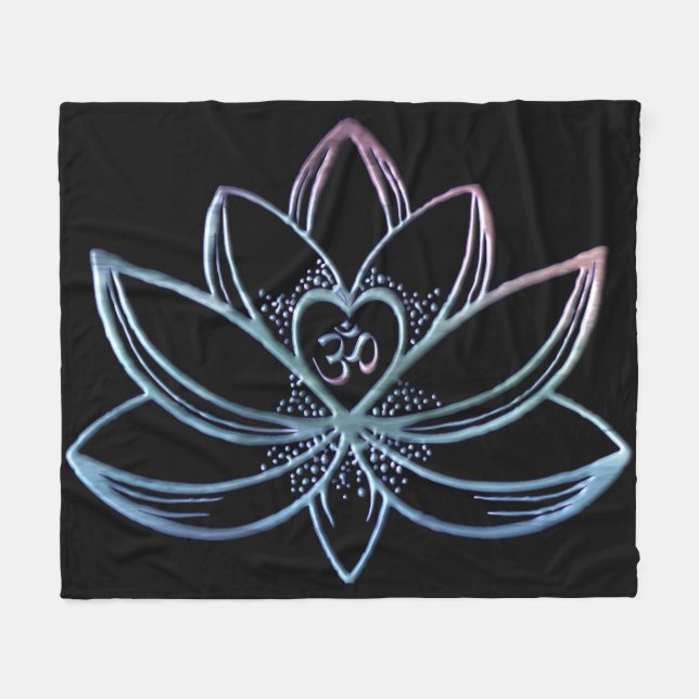 Lotus 1 fleecedecke (Vorderseite (Horizontal))