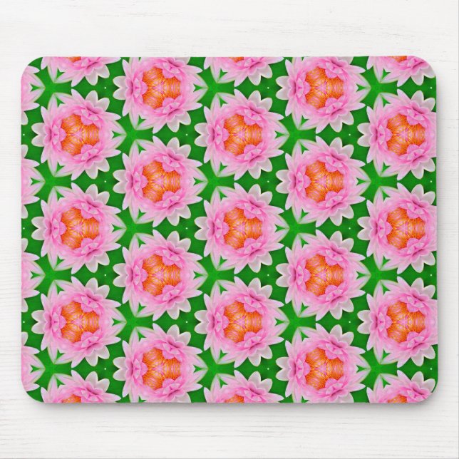 Lotus Abstrakt Mousepad (Vorne)