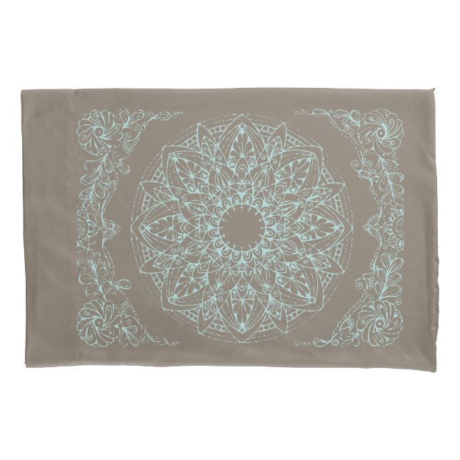 Lotus am Strand - Pillowcase Kissenbezug (Vorderseite)