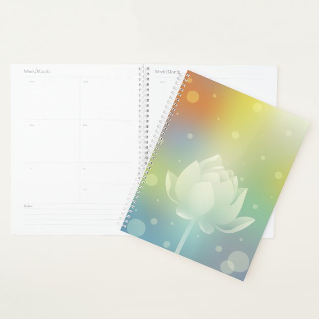 Lotus Awakening Hardcover Daily Planner Planer (Anzeige)