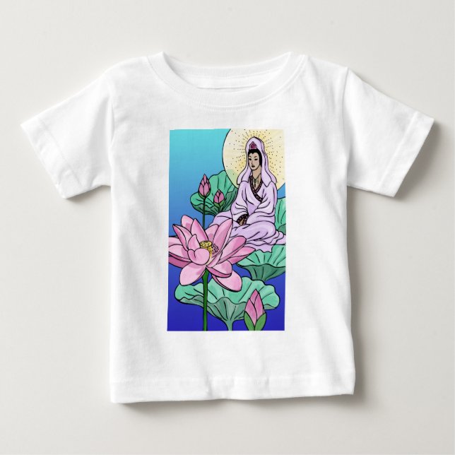 Lotus Baby T-shirt (Vorderseite)