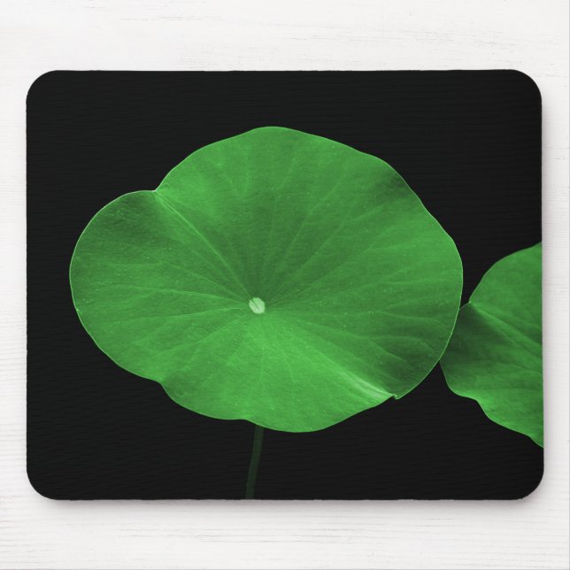 Lotus-Blätter Mousepad (Vorne)