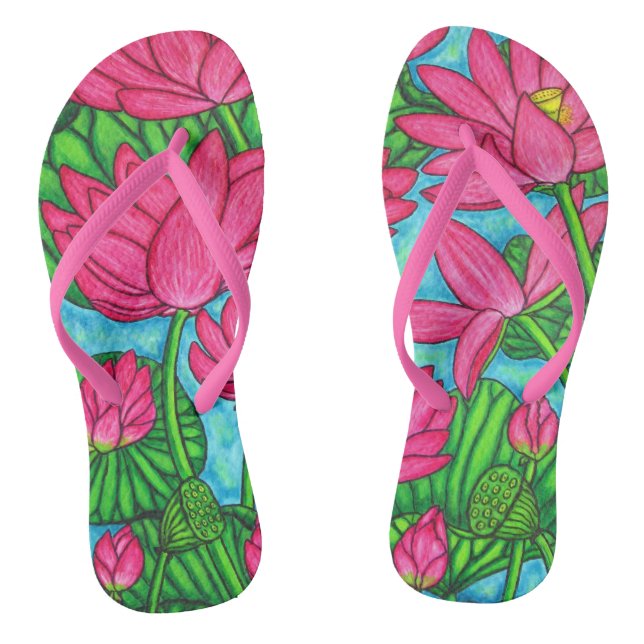 Lotus Bliss Flip Flops (Fußbett)