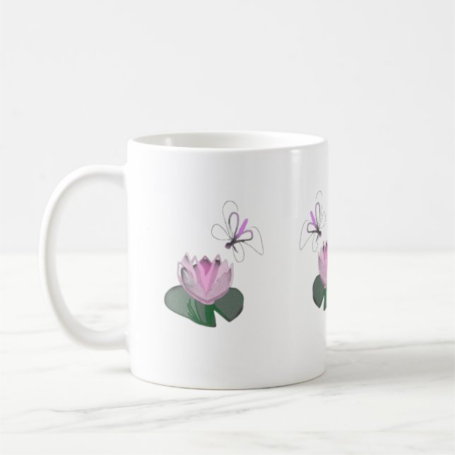 Lotus bloom kaffeetasse (Links)