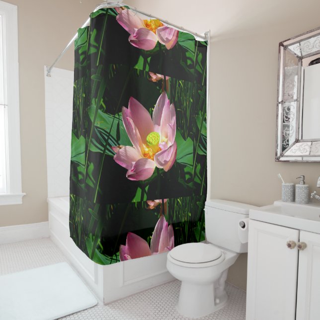 Lotus Blossom Duschvorhang (Beispiel)