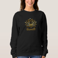 Lotus Blossom Grüße Sweatshirt