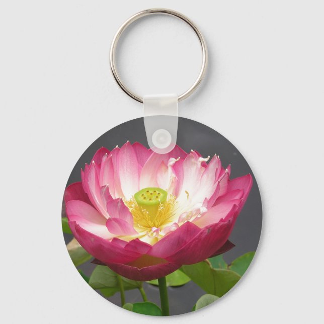 LOTUS BLOSSOM KEY CHAIN SCHLÜSSELANHÄNGER (Vorderseite)