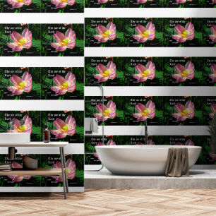 Lotus Blossom Nehemiah 8:10 Tapete