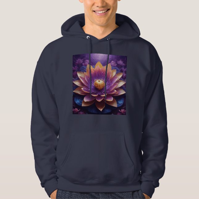 Lotus Blossom Serenity T-Shirt" Hoodie (Vorderseite)