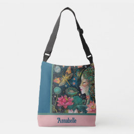 Lotus Blossoms Crossbody Tote Bag Tragetaschen Mit Langen Trägern