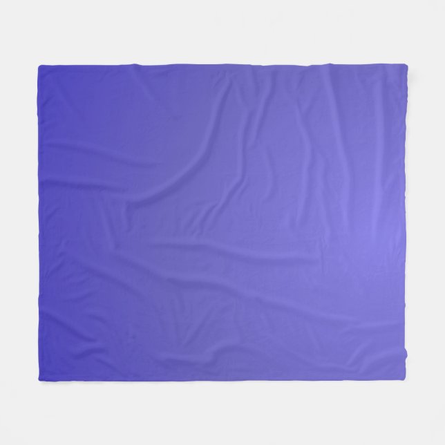 Lotus Blue Fleecedecke (Vorderseite (Horizontal))