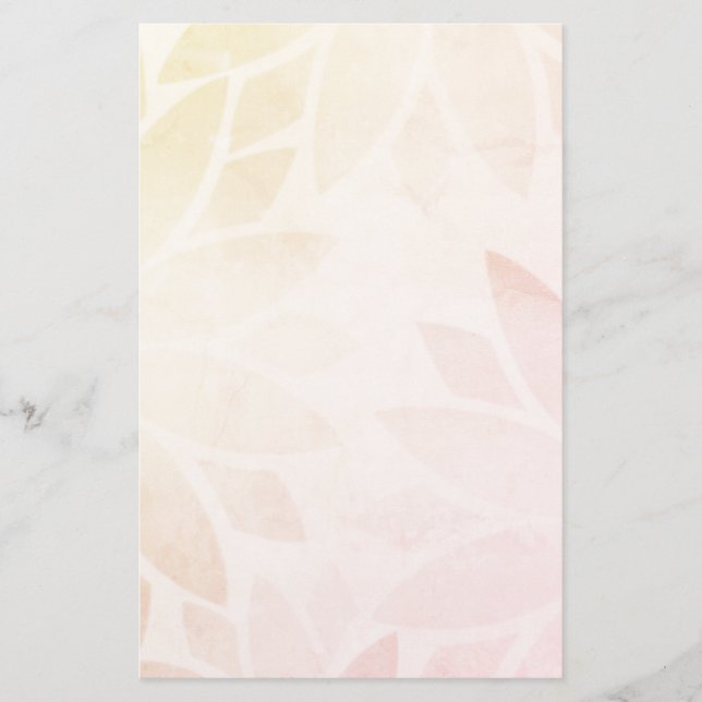 Lotus blüht briefpapier (Vorderseite)