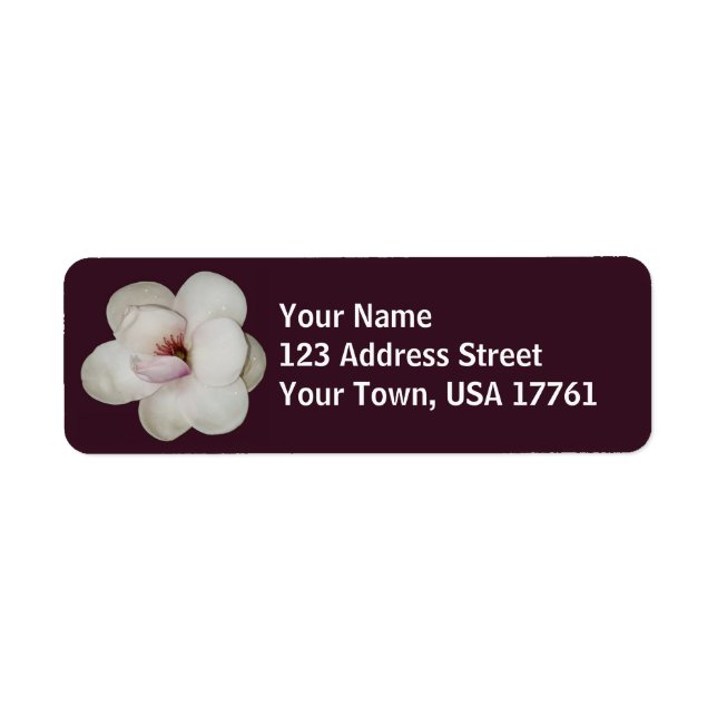 Lotus Blume Address Labels (Vorne)