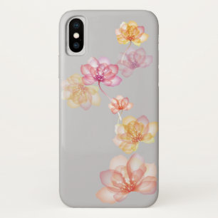 Lotus-Blume auf grau Case-Mate iPhone Hülle