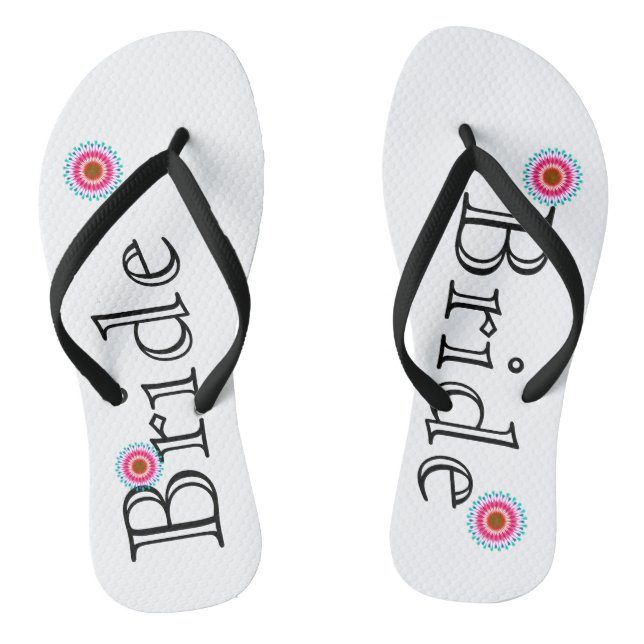 Lotus Blume Bride Flip Flops (Fußbett)