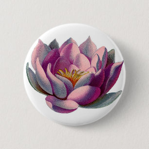 Lotus Blume Button