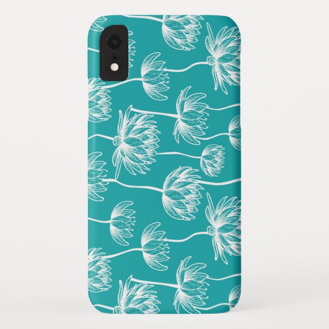 Lotus-Blume Case-Mate iPhone Hülle (Rückseite)
