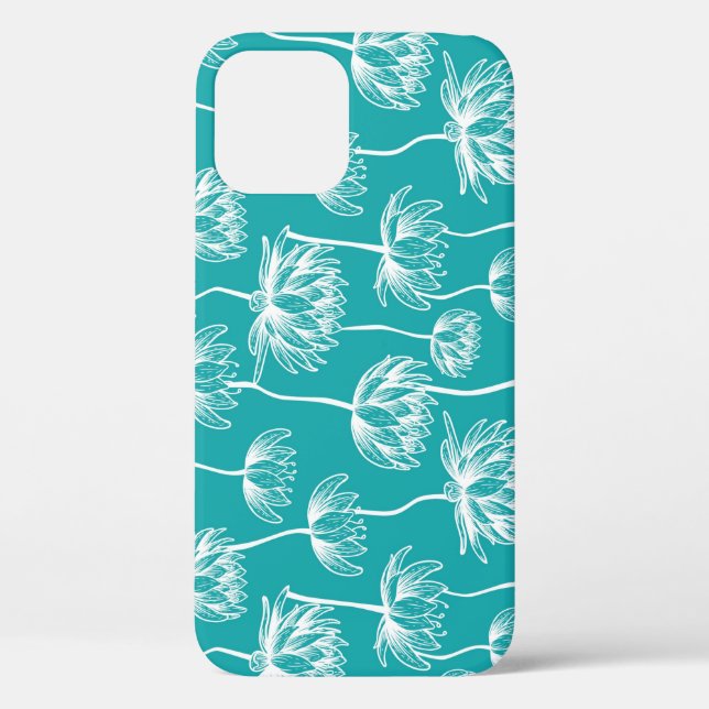 Lotus-Blume Case-Mate iPhone Hülle (Rückseite)