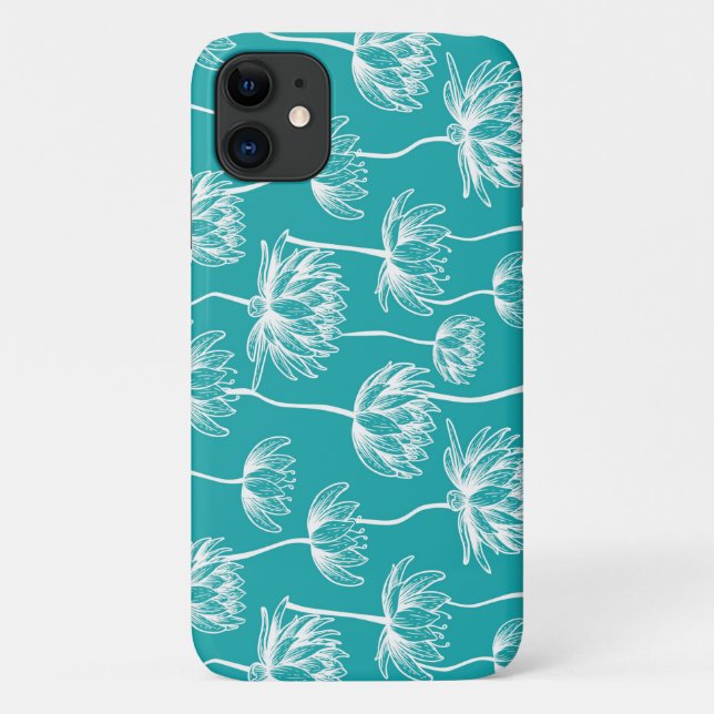 Lotus-Blume Case-Mate iPhone Hülle (Rückseite)
