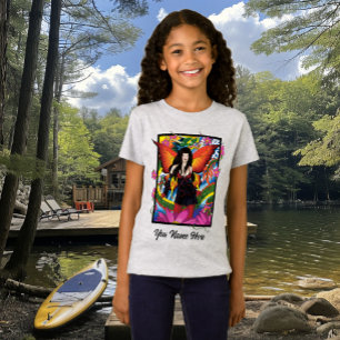 Lotus Blume Chinesischer Wasserdrache T-Shirt