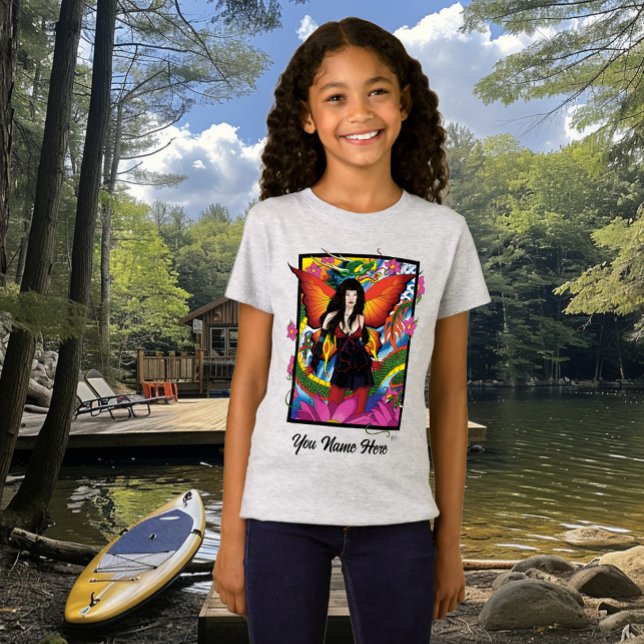 Lotus Blume Chinesischer Wasserdrache T-Shirt (Von Creator hochgeladen)