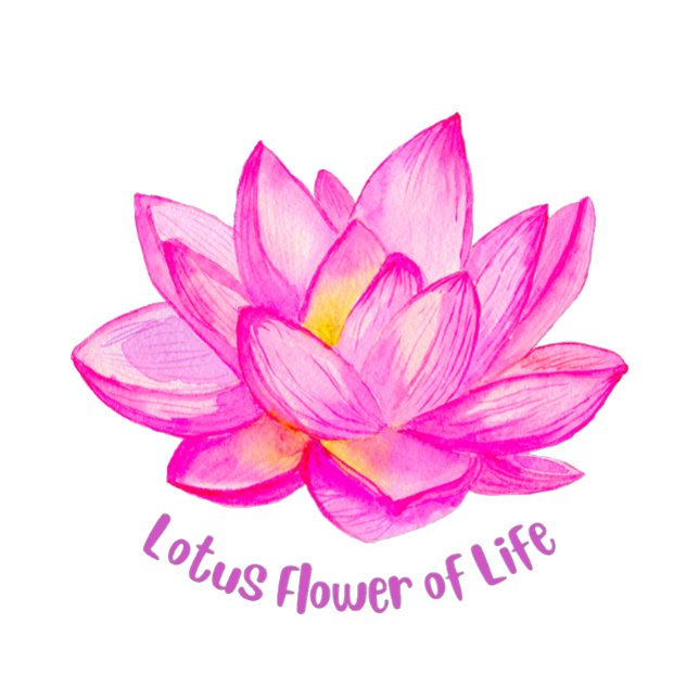 Lotus Blume des Lebens Spiritueller Yoga T-Shirt (Von Creator hochgeladen)