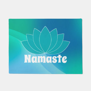 Lotus Blume Door Mat Fußmatte
