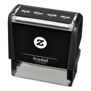 Lotus-Blume gestalten Permastempel