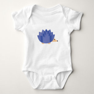 Lotus Blume Igel Baby Strampler