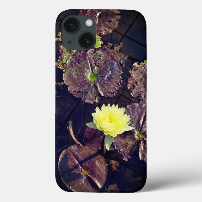 Lotus Blume im Herbst iPhone/iPad Gehäuse Case-Mate iPhone Hülle (Rückseite)