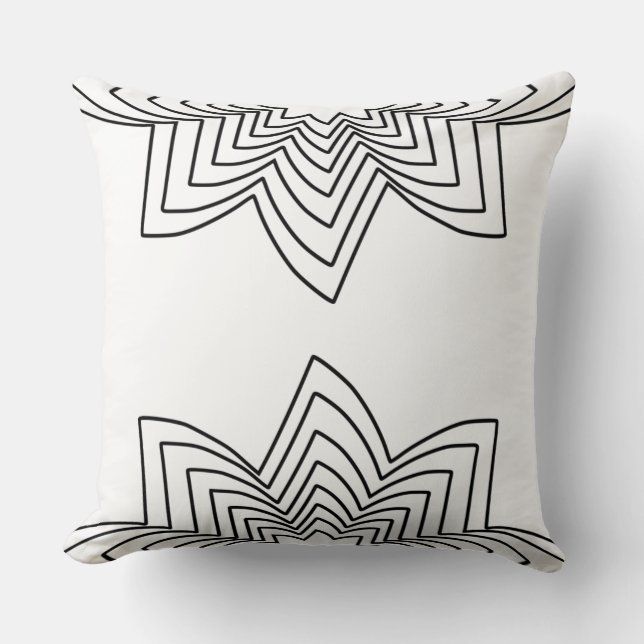 Lotus Blume Kissen (Vorderseite)