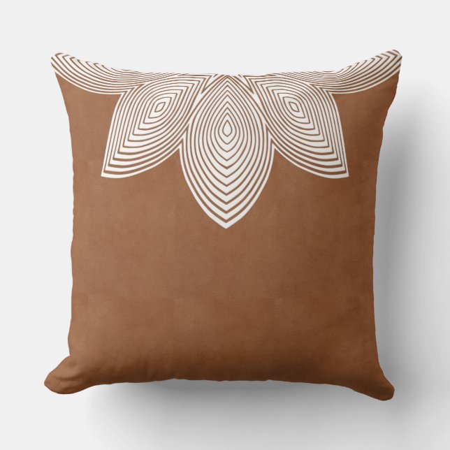 Lotus Blume Kissen (Vorderseite)